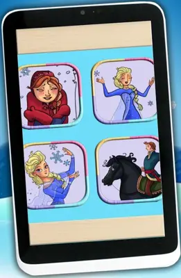 Paint ice princesses android App screenshot 6